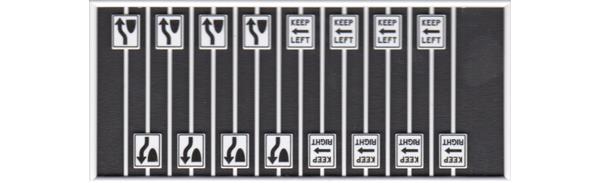 Miscellaneous Road Signs #2 - 8263 : HO