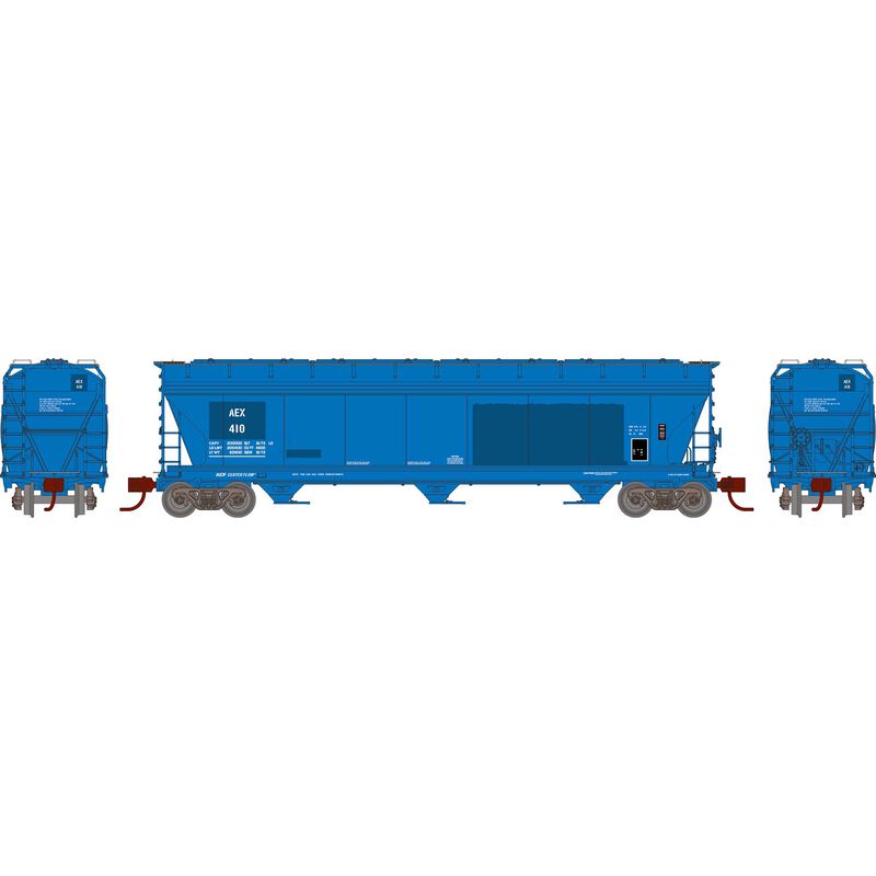 ACF 4600 3-Bay Centerflow Hopper, Ex/GTW AEX-8490 : N