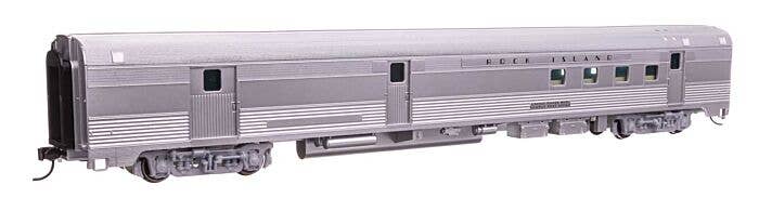 85' Budd Baggage-Railway Post Office - Ready To Run -- Rock Island - 30321 : HO