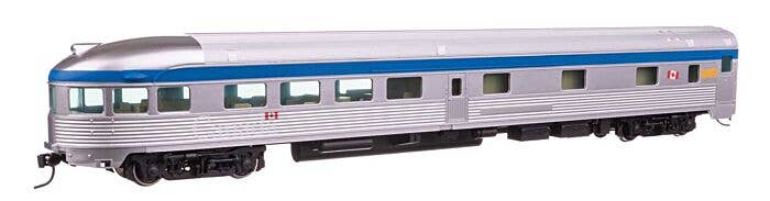 85' Budd Observation - Ready To Run -- VIA Rail - 30370 : HO