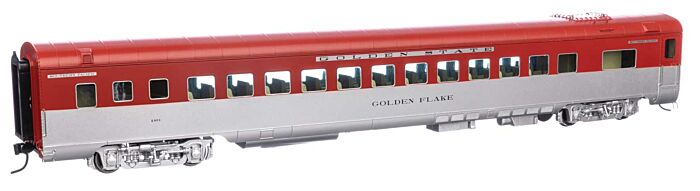 85' Pullman-Standard Southern Pacific 83-C-2 Coach -- #2401 Golden Flake - 18914 : HO