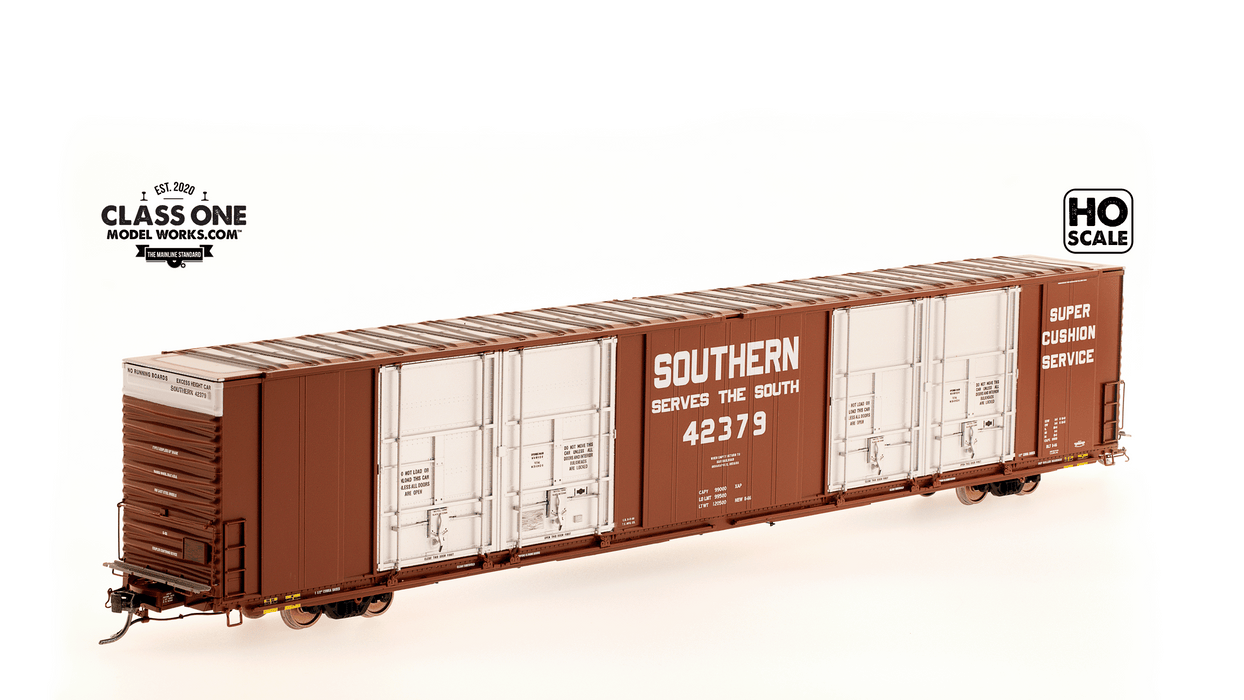 THRALL 86' HIGHCUBE BOXCAR - 8 DOOR - SOUTHERN SOU #42390 – FC00449 : HO