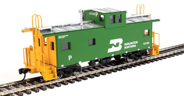 International Wide-Vision Caboose Burlington Northern BN 10169 - 8763 : HO