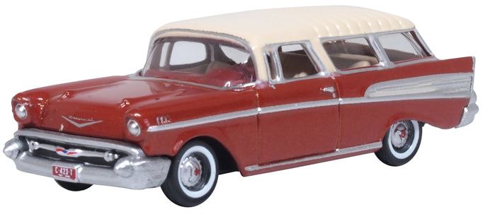 1957 Chevrolet Nomad Adobe Beige/sierra Gold - 87CN57008 : HO