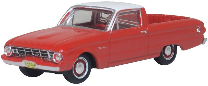 1960 Ford Falcon Ranchero Monte Carlo Red/Corinthian - 87FA60001 : HO