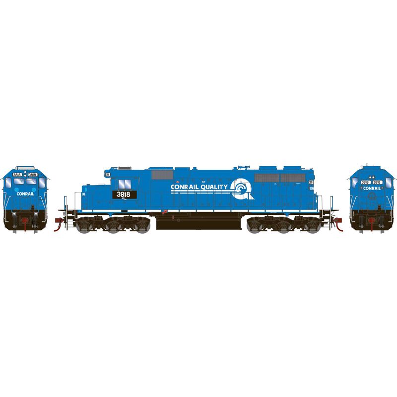 SD38 NS ex CR #3818 w/Sound & DCC-88946 : HO