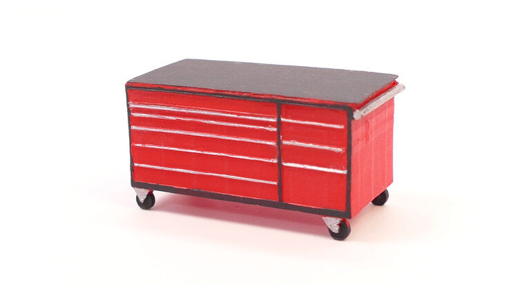 Tool Chest, Short Rolling - 871898 : HO