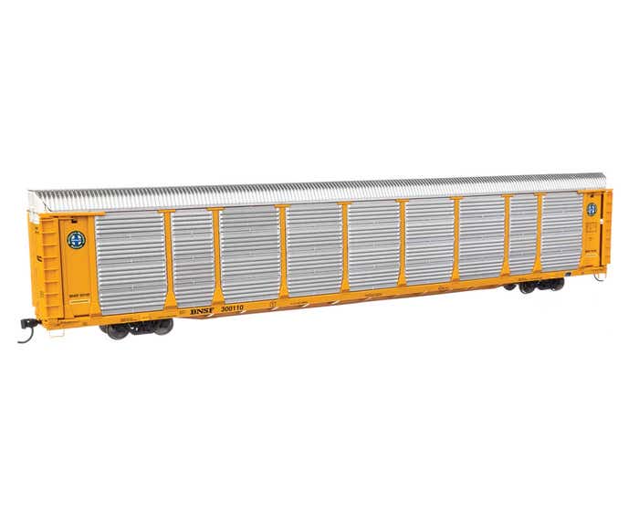 89' Thrall Bi-Level Auto Carrier Burlington Northern Santa Fe BNSF Rack BNSF #300110 - 101504 : HO