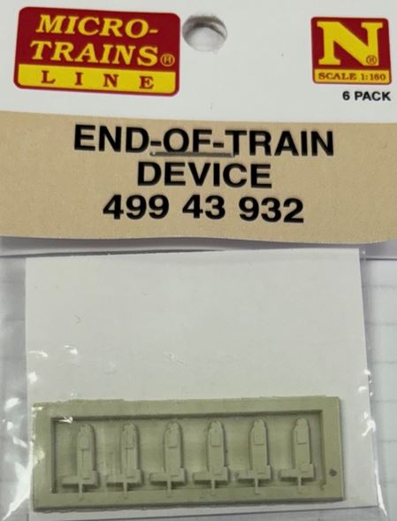 Unpainted, Non-operating End-Of-Train Device - 49943932 : N