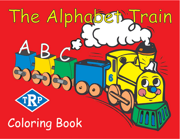 The Alphabet Train Coloring Book-ATBC