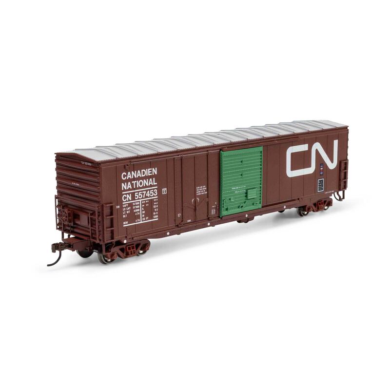 50' ACF Combo Door Box Car, CN #557648 - ATH1345 : HO