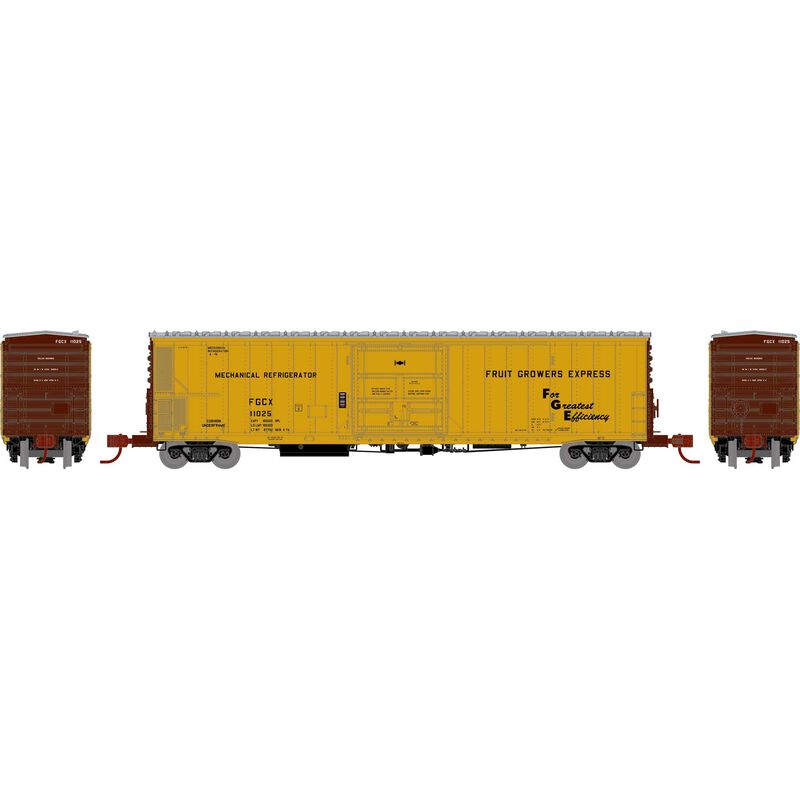57' FGE Mechanical Reefer, FGCX #11743 - G1120 : HO