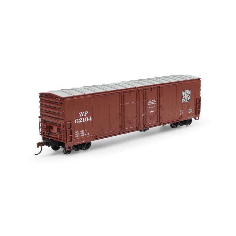 50' Evans DD Plug Box Car, Western Pacific WP #62104 - 1847 : HO