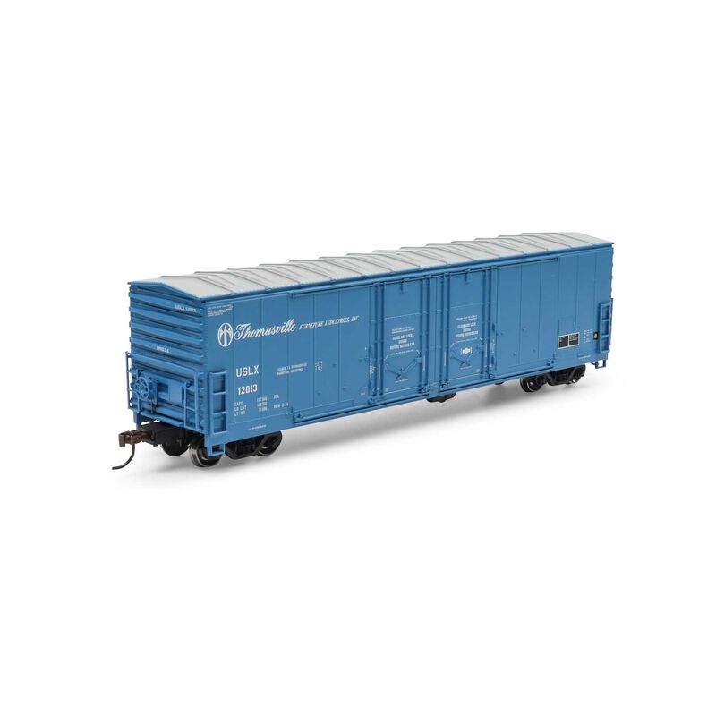 50' Evans DD Plug Box Car, Thomasville Furniture USLX #12015 - 1857 : HO