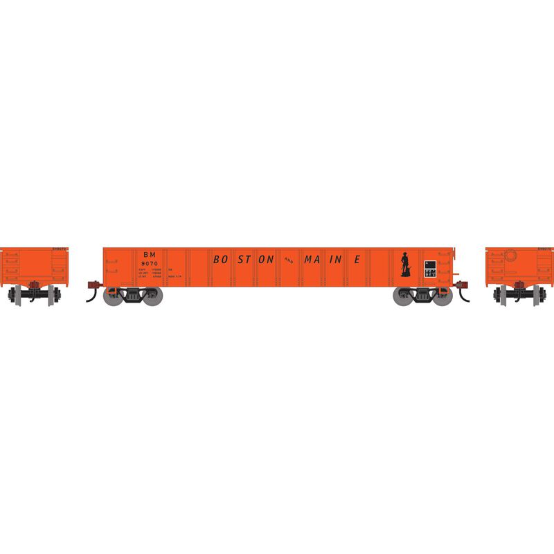 52' Mill Gondola, BM #9070 - ATH-1868 : HO