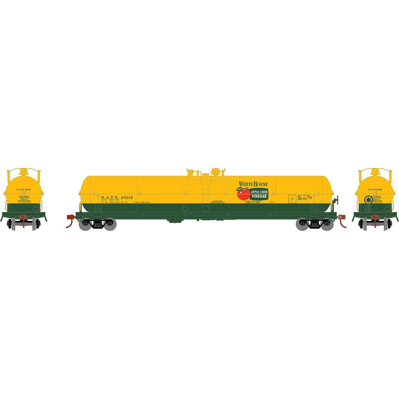 62' Tank Car, White House Vinegar NATX #28254 - ATH-2217 : HO