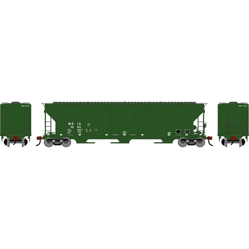 FMC 4700 Covered Hopper, WEIX #1002 - ATH-2494 : HO