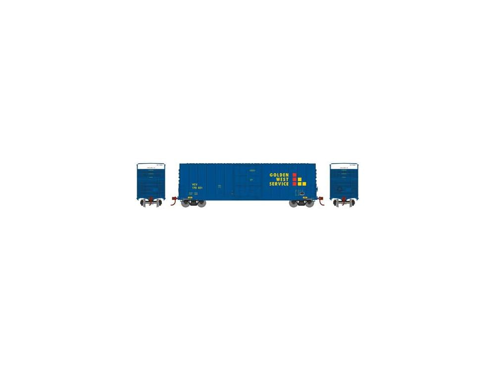 50 FT Smooth Side Hi-Cube Plug Door Box, Golden West Services VCY 179031 - 1469 : N