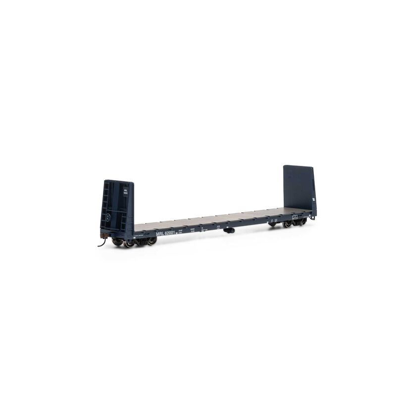 60' Bulkhead Flat Car, MRL #62001 - 17224 : HO