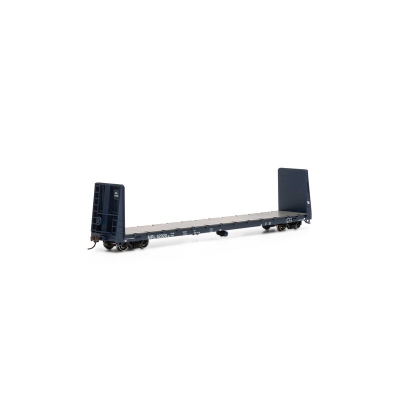 60' Bulkhead Flat Car, MRL #62020 - 17225 : HO