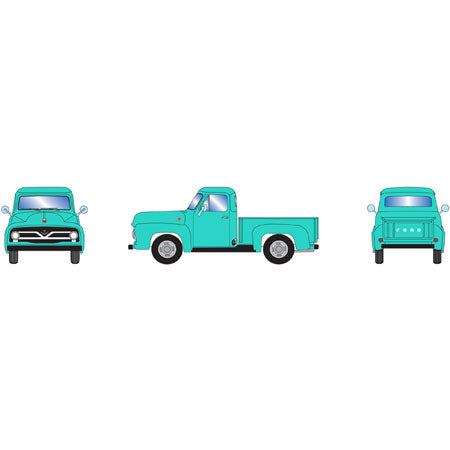 1955 Ford F-100 Pickup Truck Jade - 26444 : HO