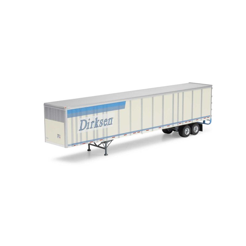 53' Wabash Plate Trailer, Dirksen #57040 - 72830 : HO