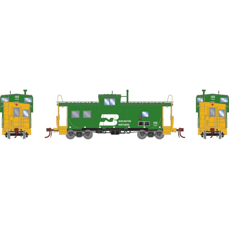 ICC Caboose with Lights, FWD #160 - G-1095 : HO