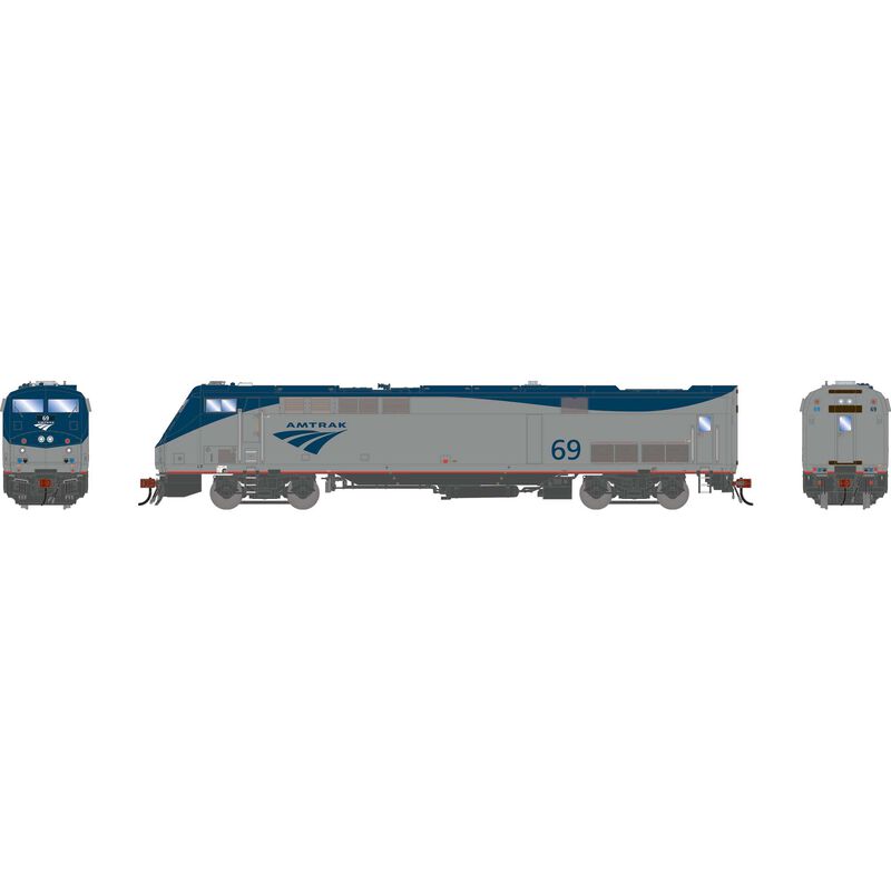 GE P42DC Locomotive, AMTK Phase V #69, DCC Ready - ATHG-1678 : HO