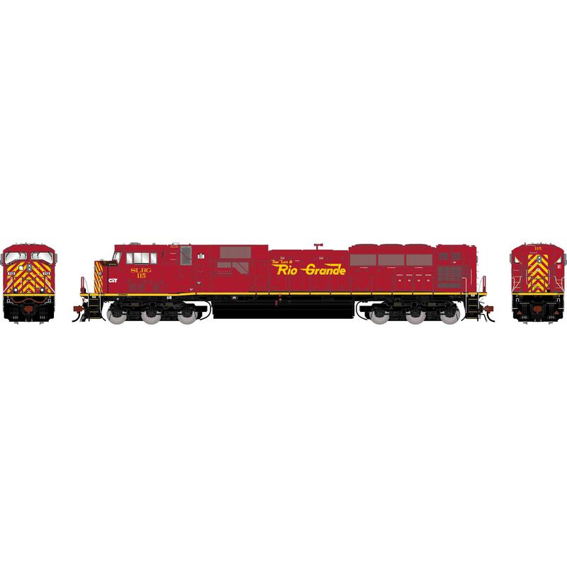 EMD SD90MAC Locomotive w/DCC & SOUND, SLRG #115 - ATHG-1940 : HO