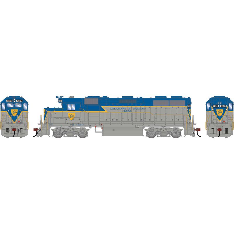EMD GP39-2 PH I Locomotive, DC/DCC Ready , Deleware & Hudson #7617 - ATHG-1977 : HO