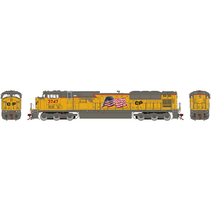 EMD SD9043MAC Canadian Pacific #3747 DCC & Sound -G27382 : HO
