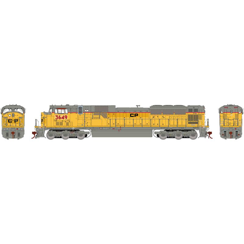 EMD SD9043MAC Canadian Pacific #3649 Primed for Grime, DCC Ready -G27280 : HO