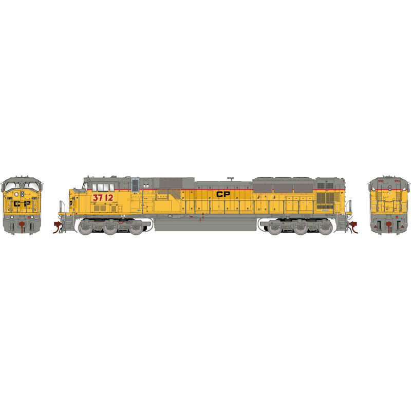 EMD SD9043MAC Canadian Pacific #3712 Primed for Grime, DCC & Sound -G27381 : HO
