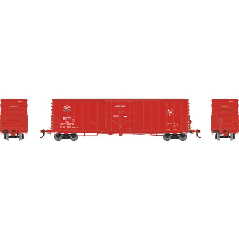 50' PC&F Smooth Side Box with 10'6" Door, BKTY #84 - G68946 : HO