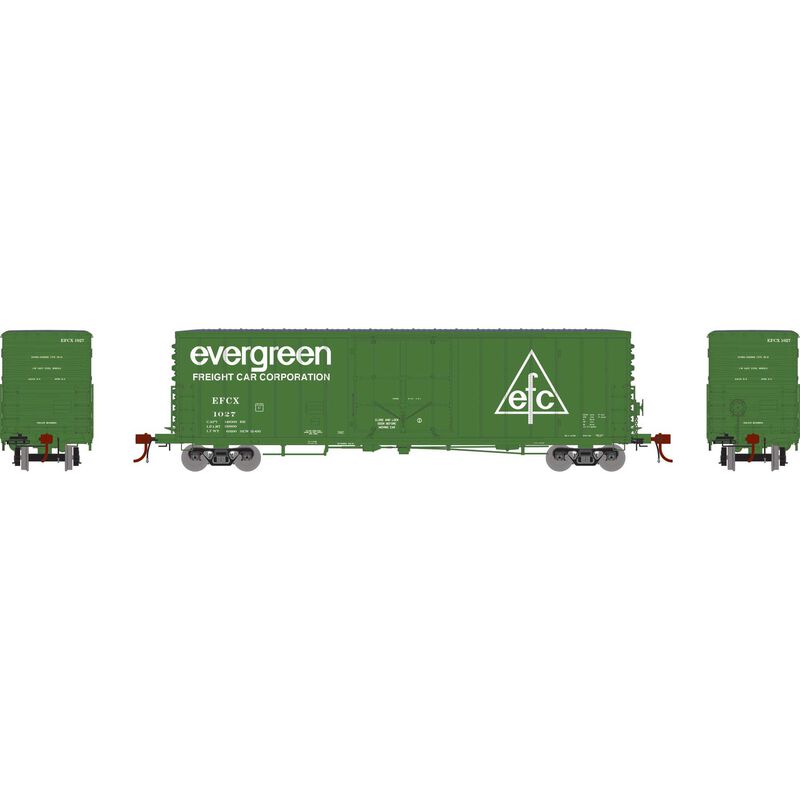 50' PC&F Boxcar Evergreen #1027 - G68948 : HO