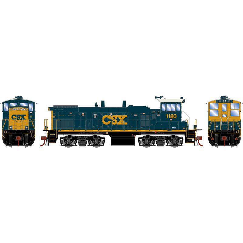 MP15AC, CSX 1161 - w/DCC & Tsunami2 Sound - G74630 : HO