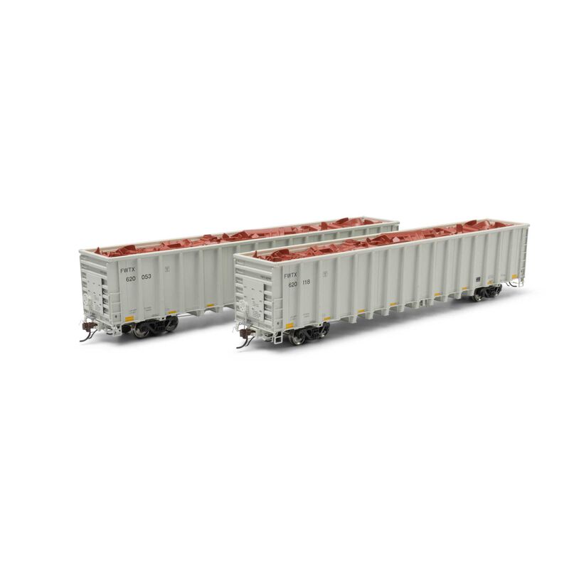 NSC 6400 Gondola, FWTX #620053, 620118 2-pack - ATHG76733 : HO