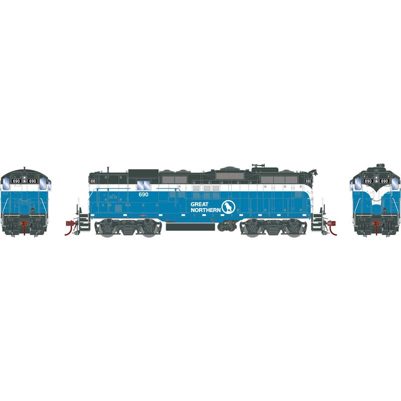 GP9 Locomotive GN 690 with DCC & Sound - G82383 : HO