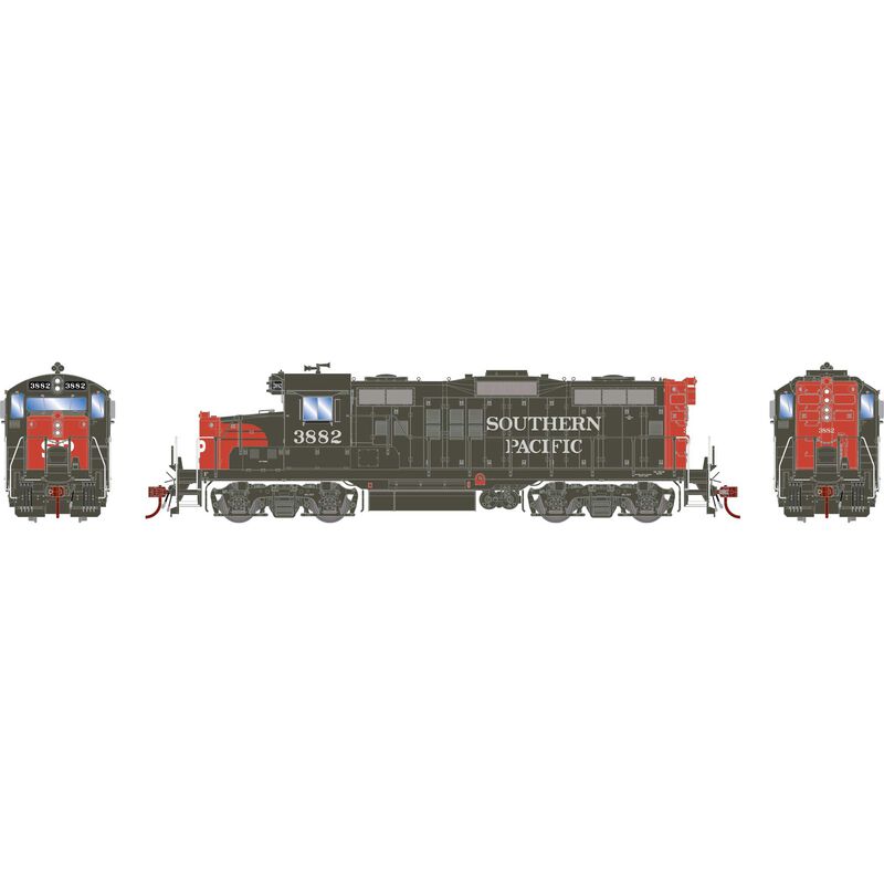 EMD GP9E, Southern Pacific SP #3882 DCC/Sound - G82827 : HO