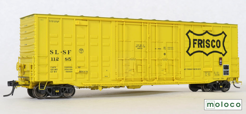 SLSF Delivery 8-74, ACF 50' Hi-cube Ext. Post Waffle #11284 - 6000704 : HO