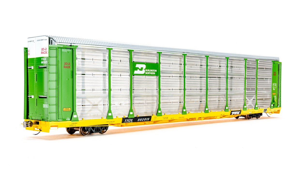 Thrall 20-2 Autorack - Type B - Burlington Northern TTQX 802789 - FC00623 : HO