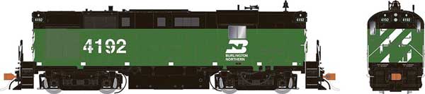 Alco RS11 - Burlington Northern BN 4192 w/ESU Loksound Sound & DCC - 31553 : HO