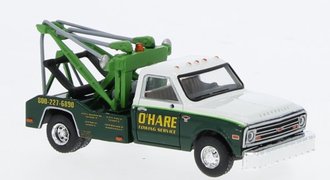 1968 Chevrolet C 30 Wrecker "O'Hare" (Green/White) - 19666 : HO