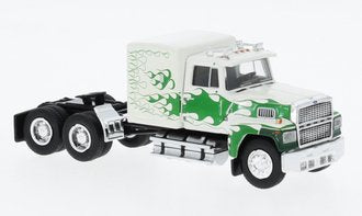 1978 Ford LTL 9000 (White w/Green Flames) - 85879 : HO