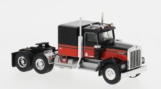 1977 Kenworth W 900 (Black/Red) - 86250 : HO