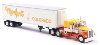 1977 Kenworth W900 w/Reefer Trailer "Monfort of Colorado" - 86256 : HO