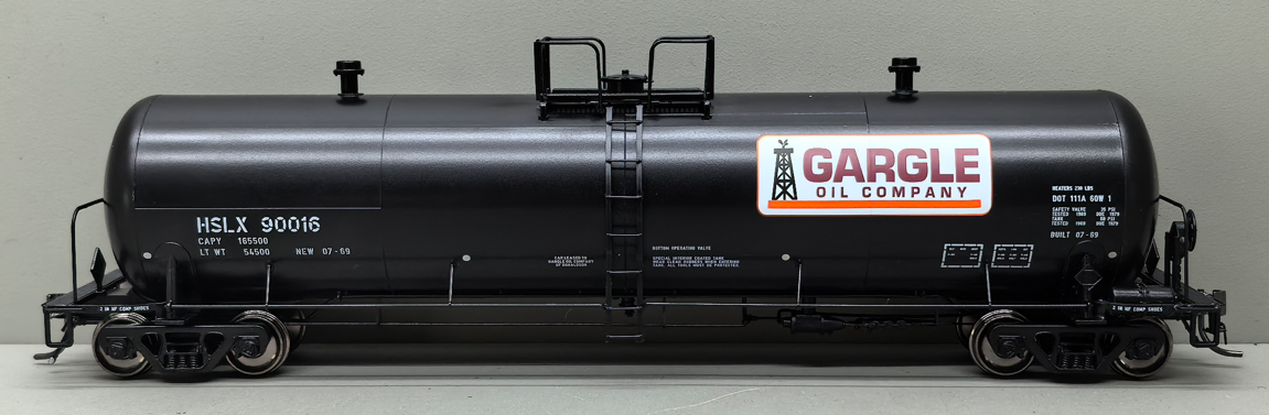 HSLX 90016 - HO-Scale Gargle Oil Rapido GP20 Tank Car - HFT003001 : HO