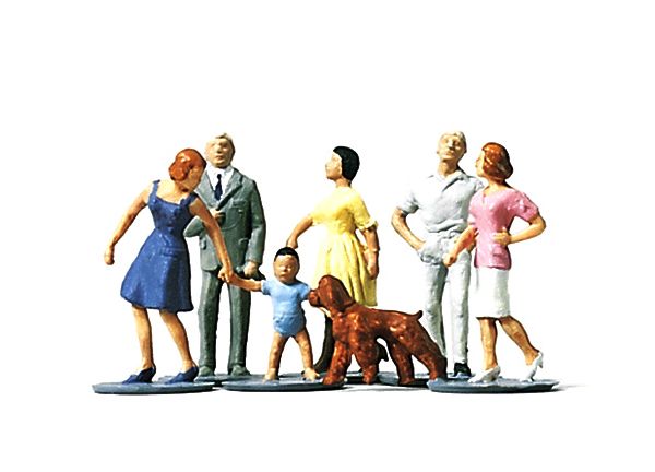 Street Pedestrians - 2180 : HO