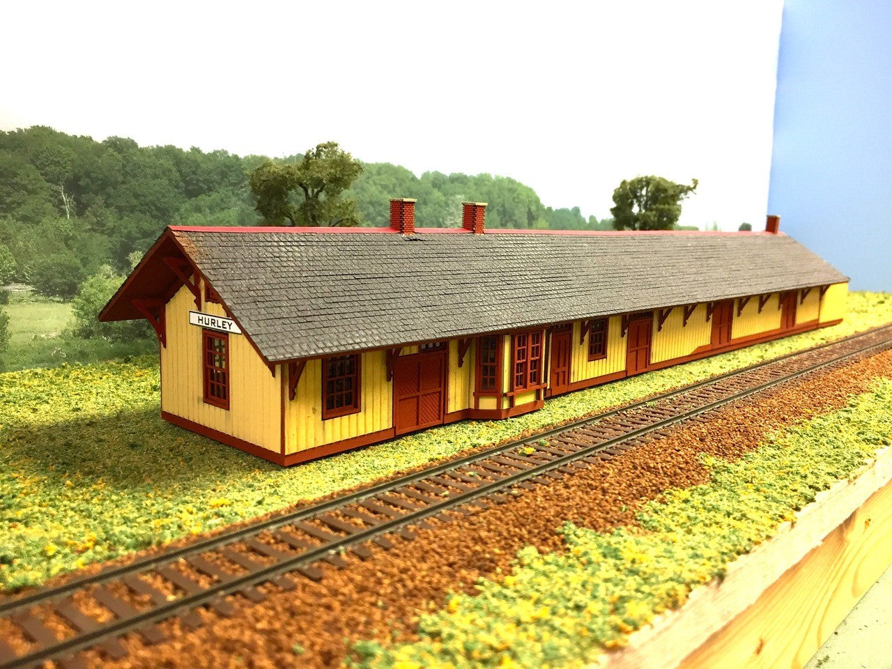Hurley, WI Soo Line Depot Kit-72 : HO