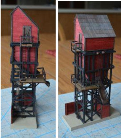 Milwaukee Road 25 Ton Coaling Tower Kit - 014 : HO